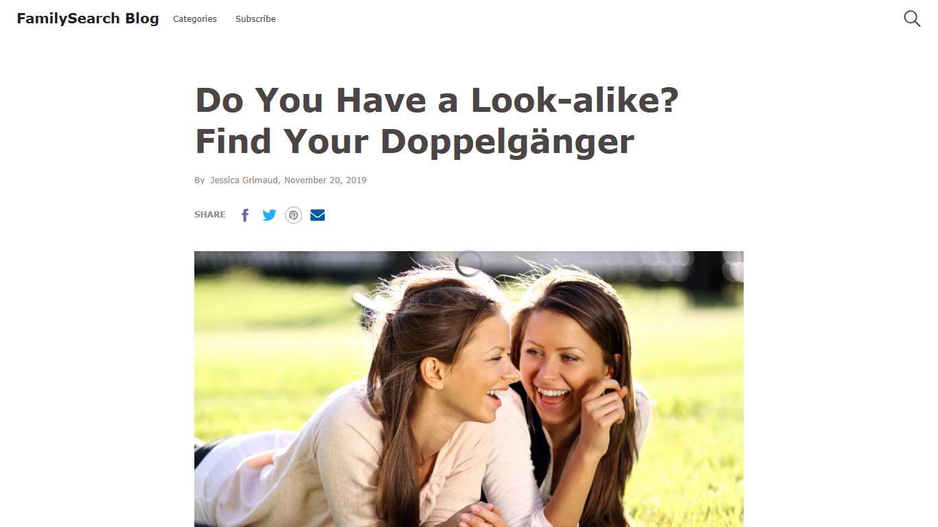 Find Your Doppelganger: Do You Have a Look-alike?