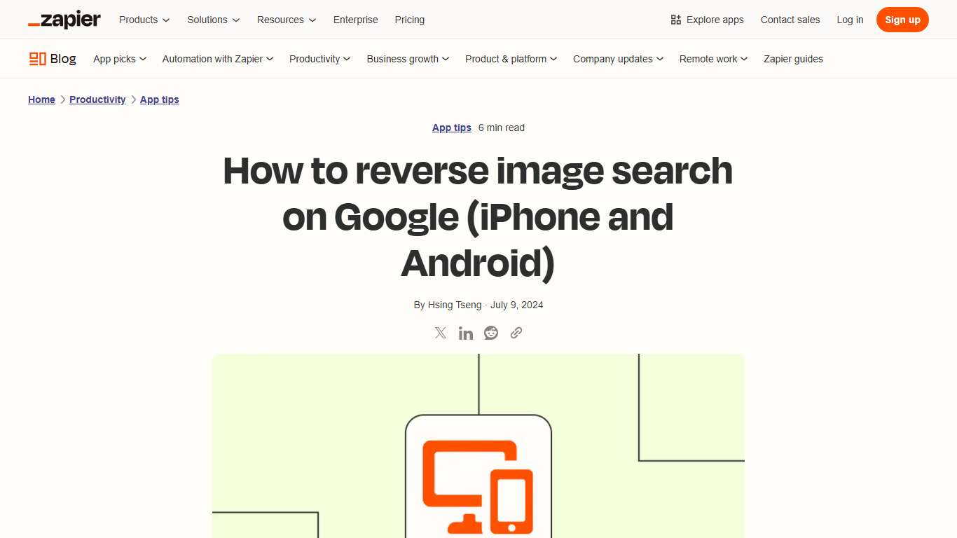 How to reverse image search on Google (iPhone & Android)
